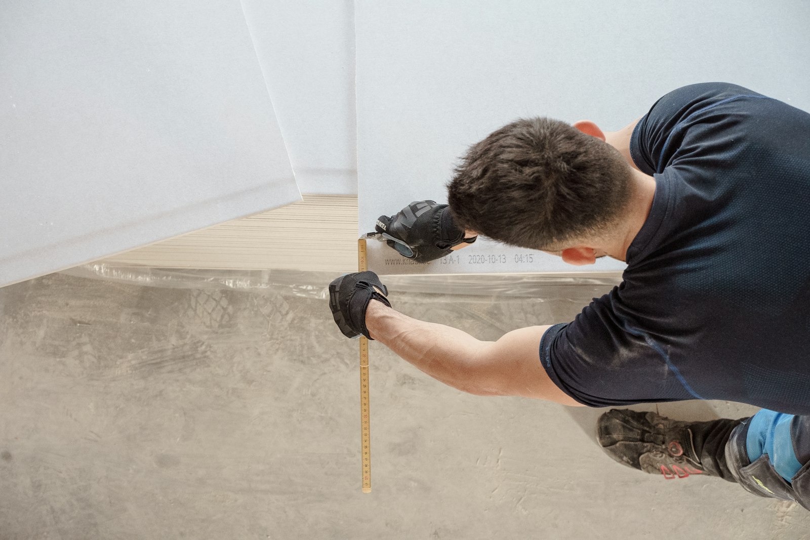 Carpentry measuring and trim work